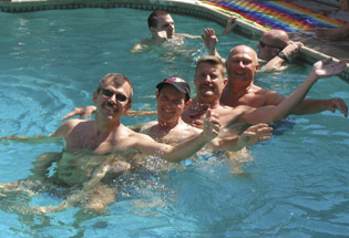 Pool parties are fun events
