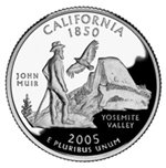 California Quarter celebrates state history